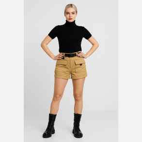 AVA L�se shorts i beige