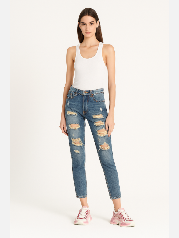 BOY Ripped og destroyed jeans � cool statement fra Jollyyoung.dk