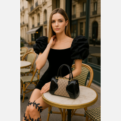 CAKLI Sort bowler h�ndtaske