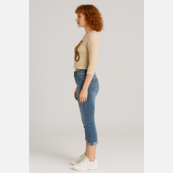 DIANA Jeans knickers med slid