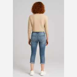 DIANA Jeans knickers med slid