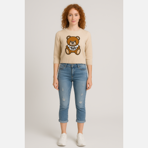 DIANA Jeans knickers med slid