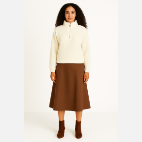 DILAN Creme farve sweatshirt