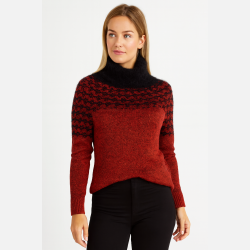 DUNA 2 Pullover med rullekrave