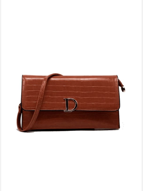 DORA Clutch taske i rust farve � Klassisk og stilren fra Jollyyoung.dk