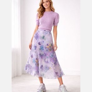 ELISA Strik i rosa farve � Bl�d elegance fra Jollyyoung.dk