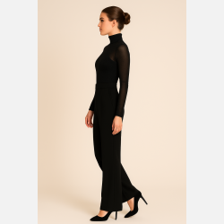 FAIRY Top i stertchy metallic materiale