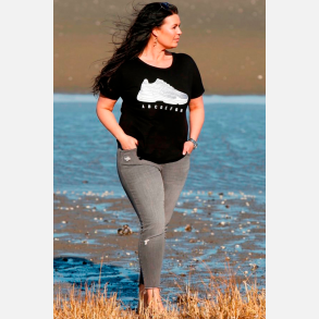 FIA Plus size denim bukser med sliddetaljer � komfort og stil fra Jollyyoung.dk