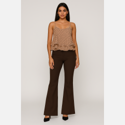 FILIS Dobbeltlag top med prikker