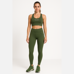 FREYA PANTS Original Gr�n � Push-up leggings med shaping effekt fra Jollyyoung.dk