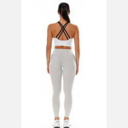 FREYA PANTS Original Hvid � Push-up leggings med shaping effekt fra Jollyyoung.dk