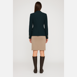 GALIO Gr�n habitjakke med guld knapper