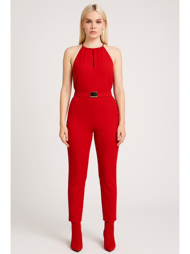 JASONIS R�d �rmel�s buksedragt