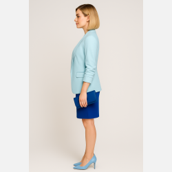 JOBIS Klassisk blazer i bl� farve 