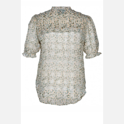 LILA Plus size skjorte i blomster print � romantisk og let fra Jollyyoung.dk