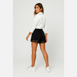 NIA 2 Shorts med blonde kant