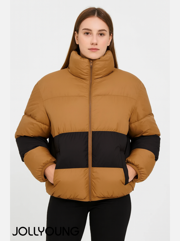 PRETTY 1 Kort to farvet dunjakke 