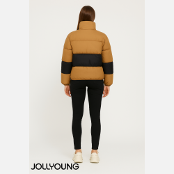 PRETTY 1 Kort to farvet dunjakke 