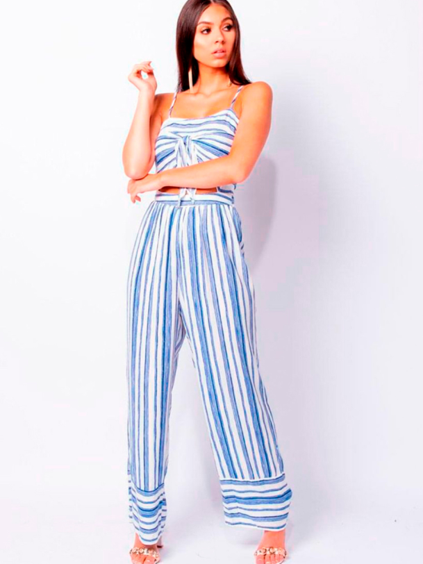 RITA Stribede buksedragt