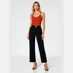 SAGE 2 elegant �rmel�s top med brede guldstropper