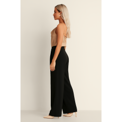 SIENA Satin top i beige