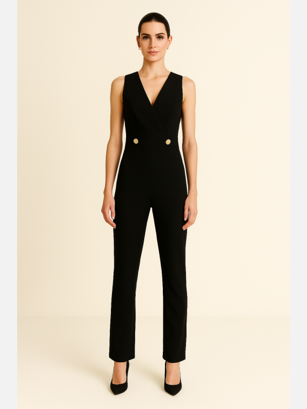 STINA Sort buksedragt