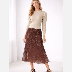  Siba eksklusiv striktr�je med guldtr�d og feminin pasform